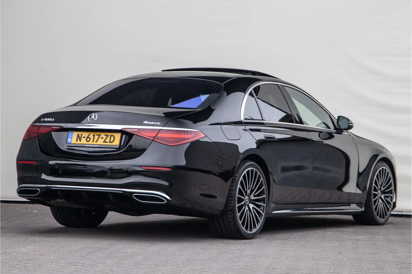 Mercedes-Benz S 400 400d 4MATIC AMG Exclusief, Achterasbesturing, Mass Negru - 2