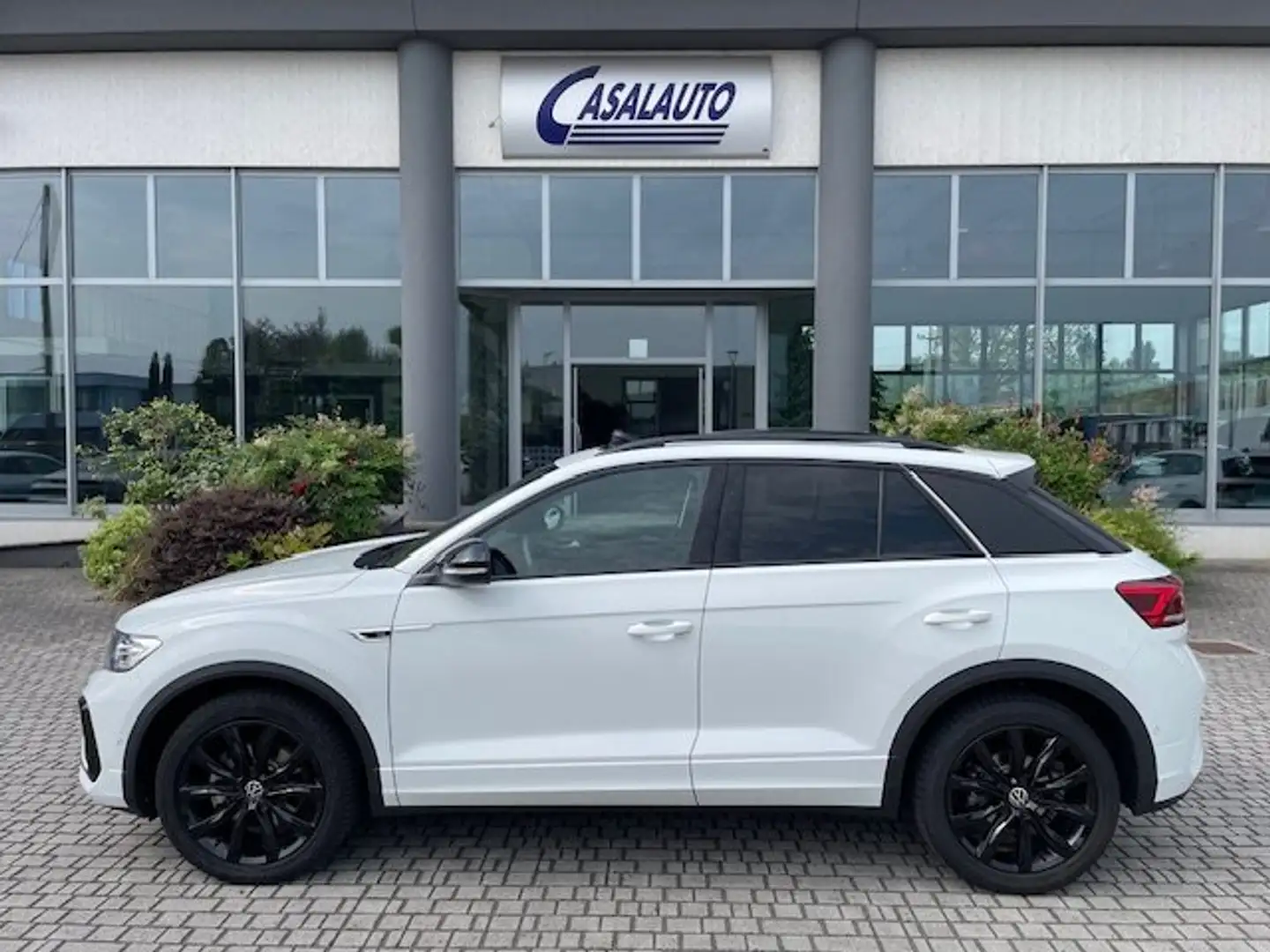 Volkswagen T-Roc 2.0 TSI R-Line 4motion DSG 18/TETTO/IQ.DRIVE/BLACK Blanco - 1