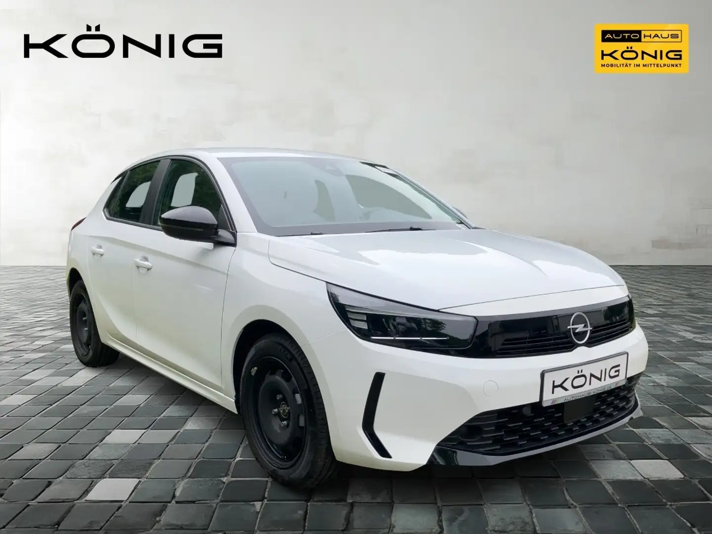 Opel Corsa Edition 1.2 AUTOMATIK Weiß - 2