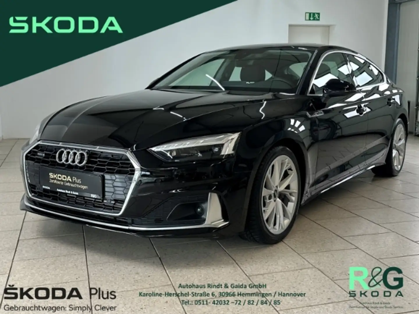 Audi A5 Sportback 45 2.0 TFSI quattro advanced Kamera Schwarz - 1
