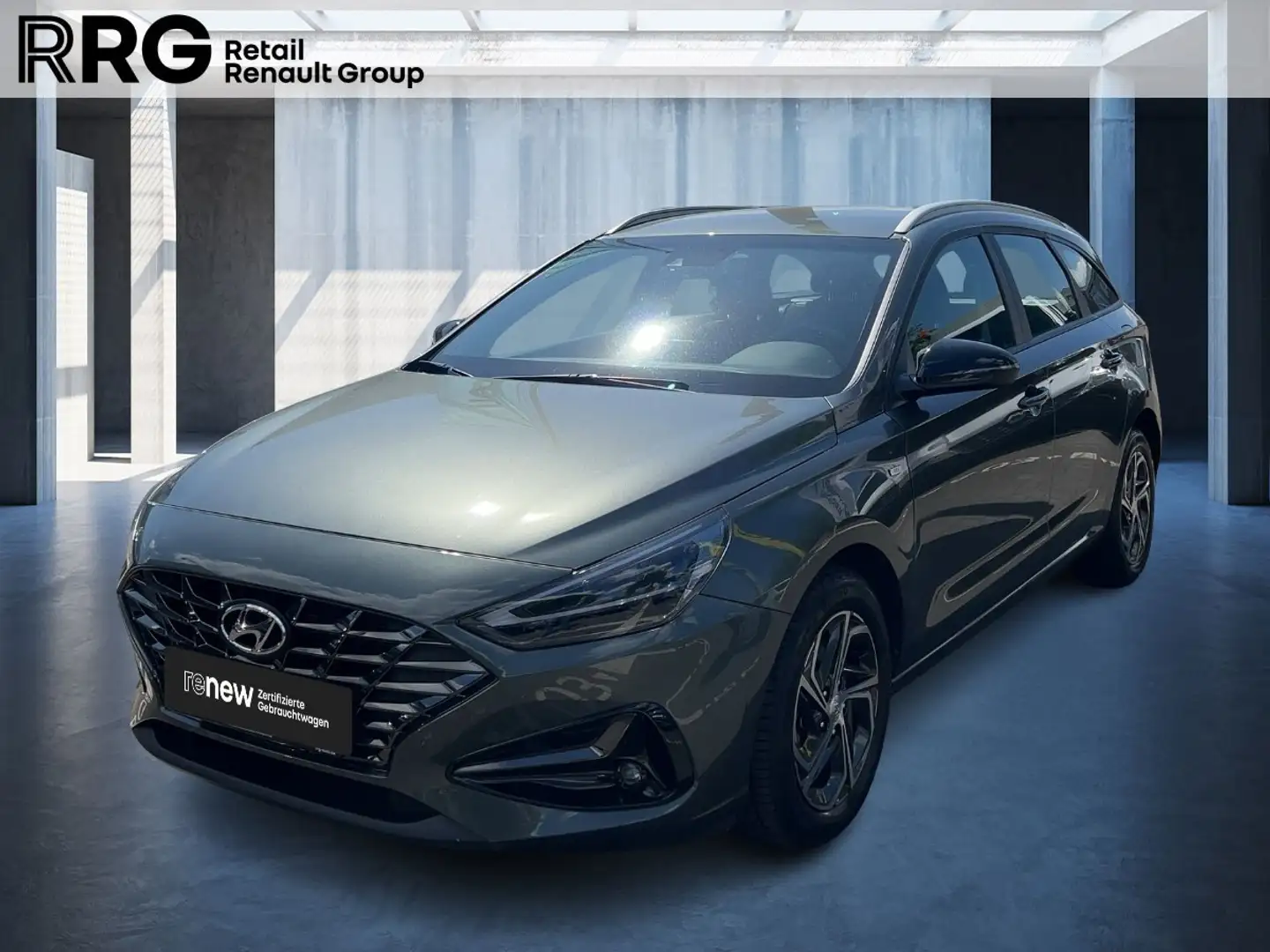 Hyundai i30 Select Mild-Hybrid Kamera Navi LED Grijs - 1