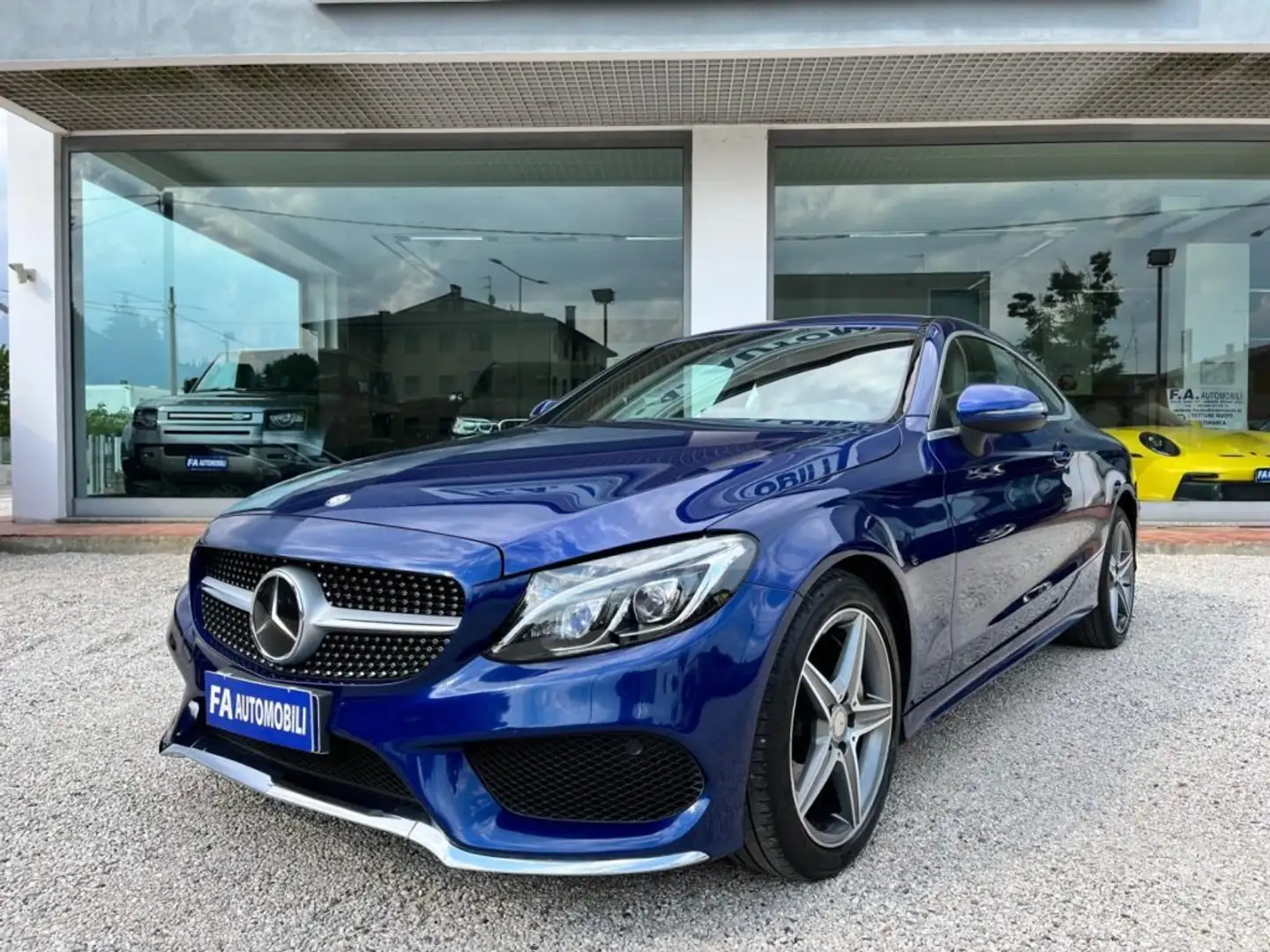 Mercedes-Benz C 250 d Automatic Coupé Premium AMG+DISTRONIC PLUS Blu/Azzurro - 2