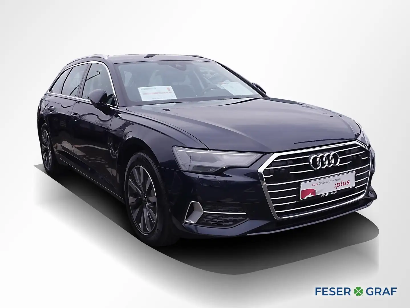 Audi A6 Avant 40 TDI sport ACC AHK LED Navi RüKa 18" Blau - 2