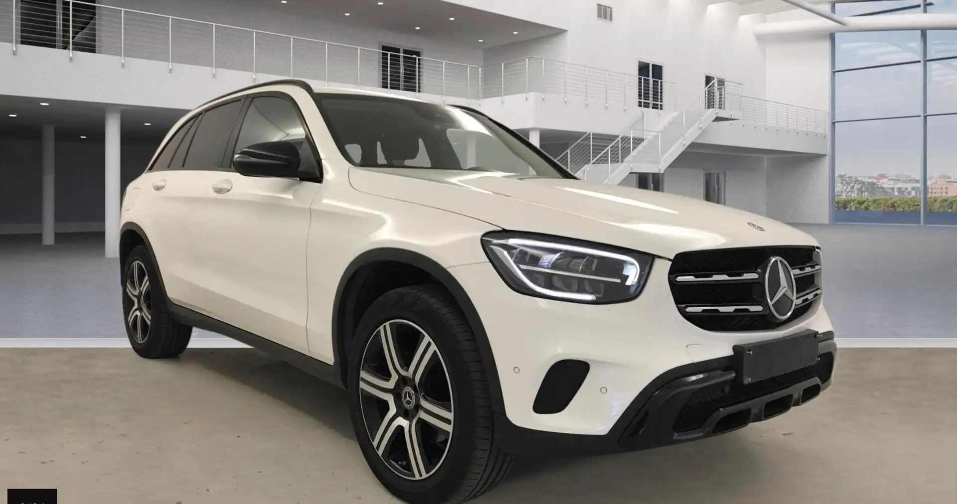 Mercedes-Benz GLC 200 d 4MATIC LED/KAMERA/NAVI/SIHZG/TEMPOMAT/19"/AHK Weiß - 1