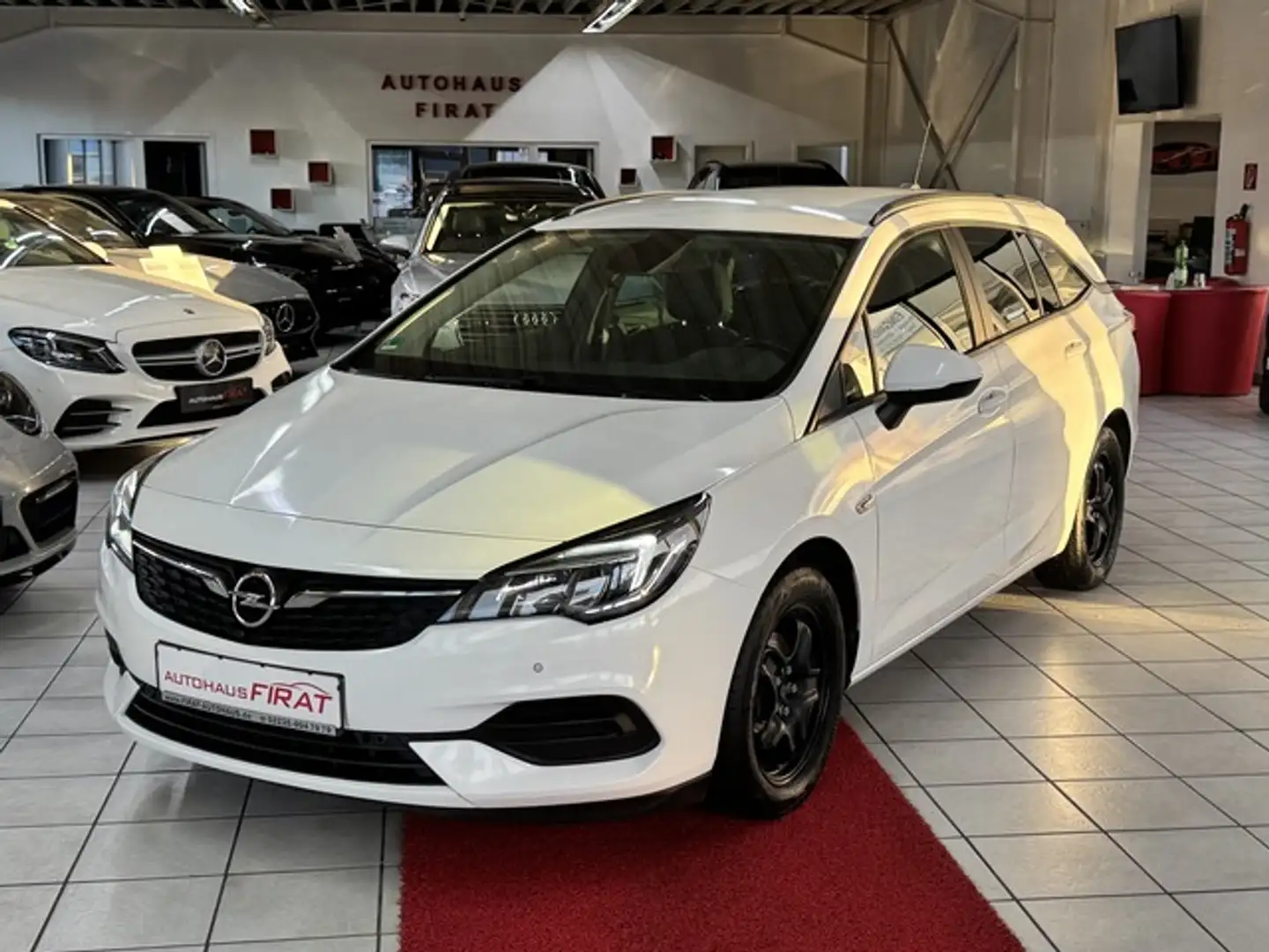 Opel Astra Sports Tourer 1,5 CDTI Edition Navi+AHK+SHZ Silber - 2