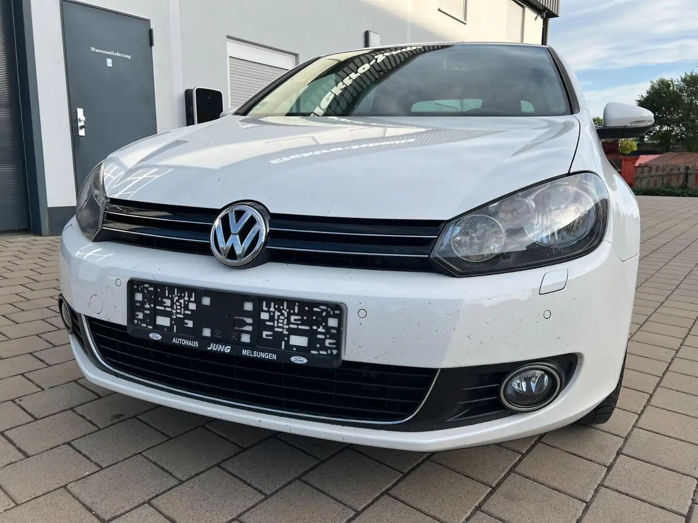 Volkswagen Golf VI Highline ** 1 Hand ** Blanc - 1