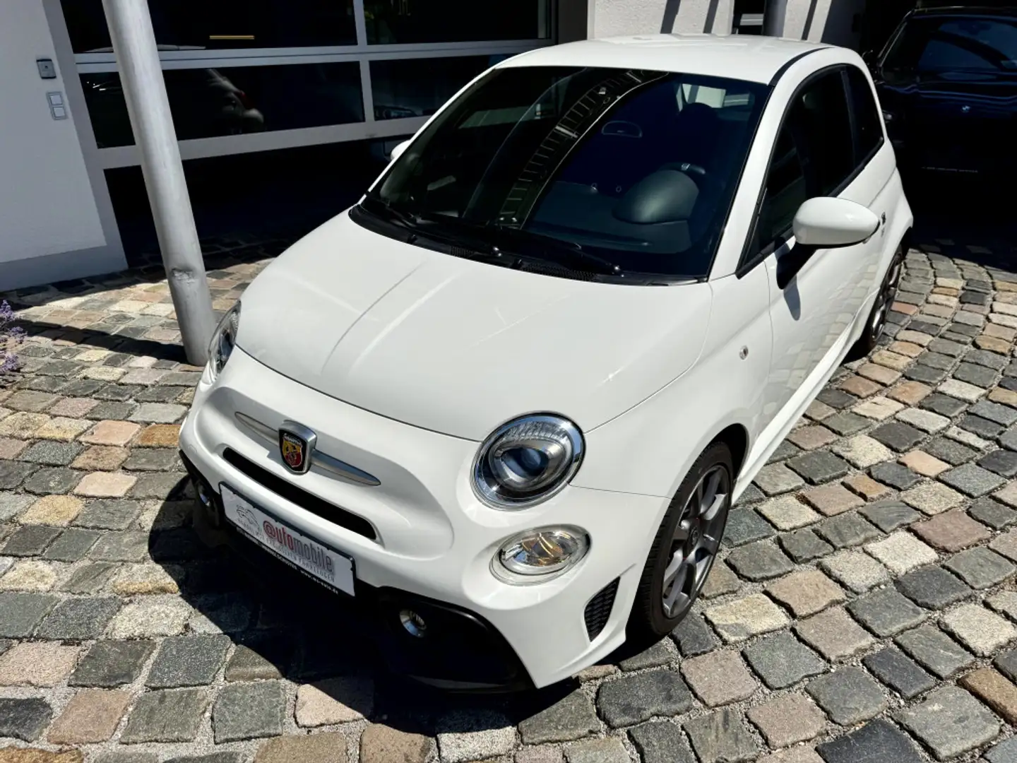 Abarth 595 1.4T-Jet|PDC|Navi|Klima|1.Hand|unfallfrei!! Blanc - 2