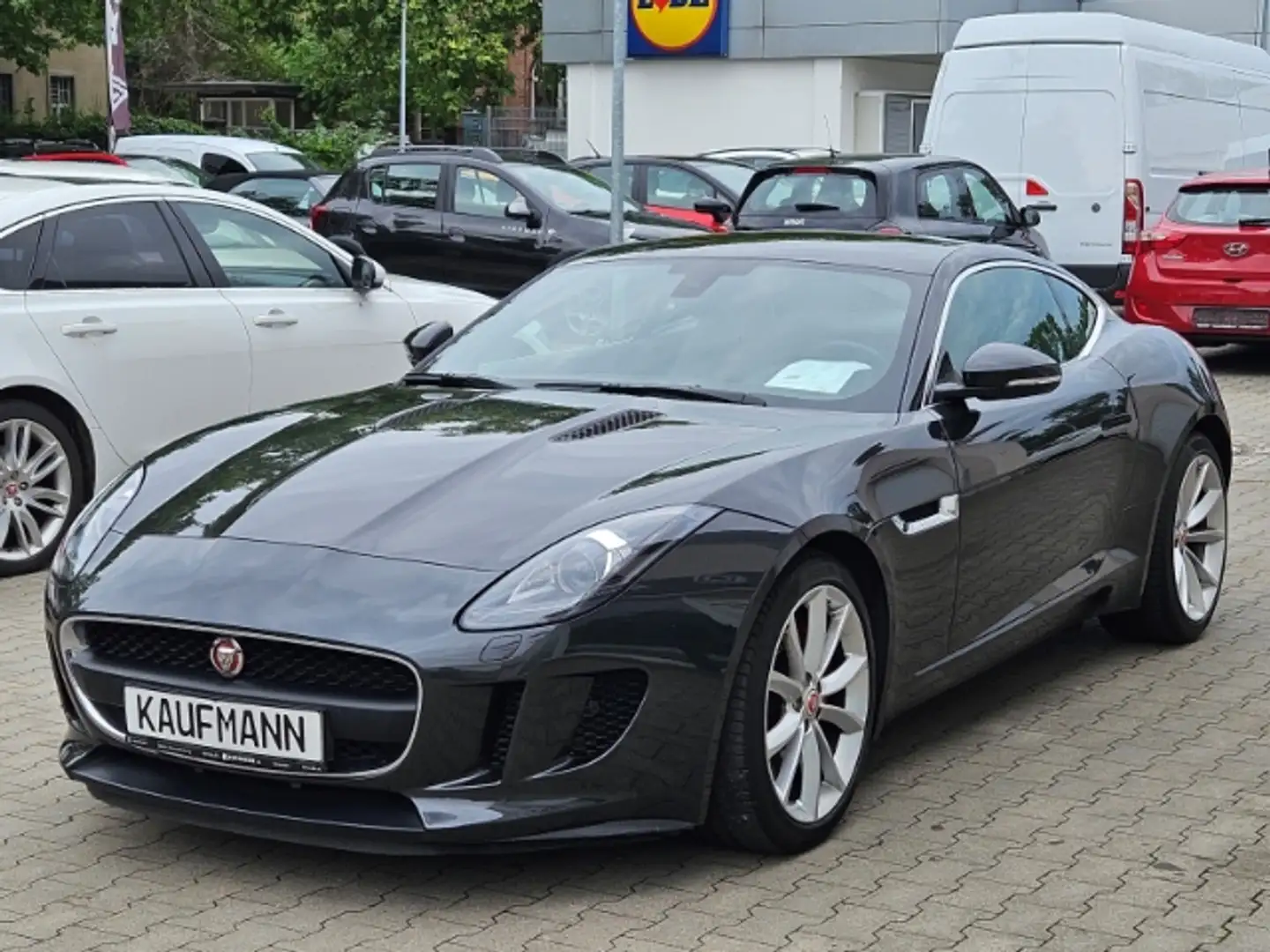 Jaguar F-Type Coupe V6 3.0 AUT PANO MEMORY KAM Gris - 1