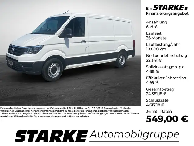 Volkswagen Crafter 35 Kasten 2.0 TDI Automatik mittellang