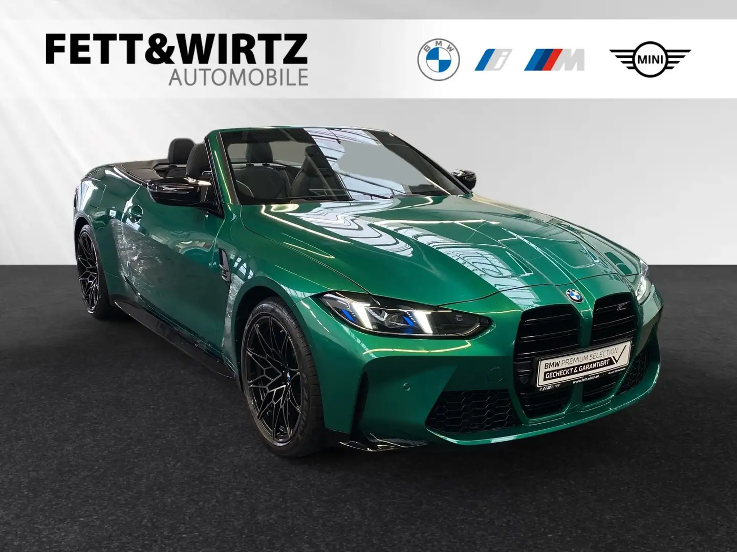 BMW M4 Competition Cabrio MxDrive|Harman/Kardon Grün - 1