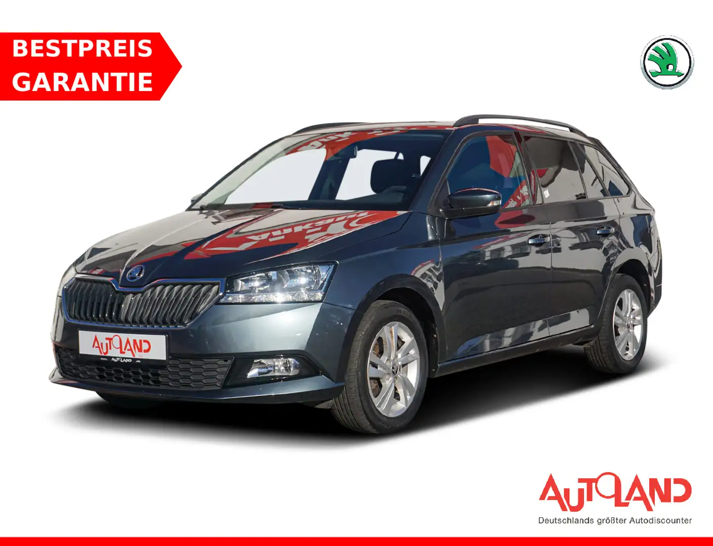 Skoda Fabia Combi 1.0 Ambition Klima DAB Sitzheizung Grau - 1