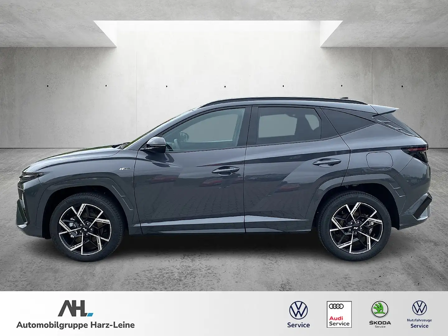 Hyundai TUCSON 1.6 T-GDI "N-Line" 2WD DSG/NAVI/LED/RFK Gris - 2