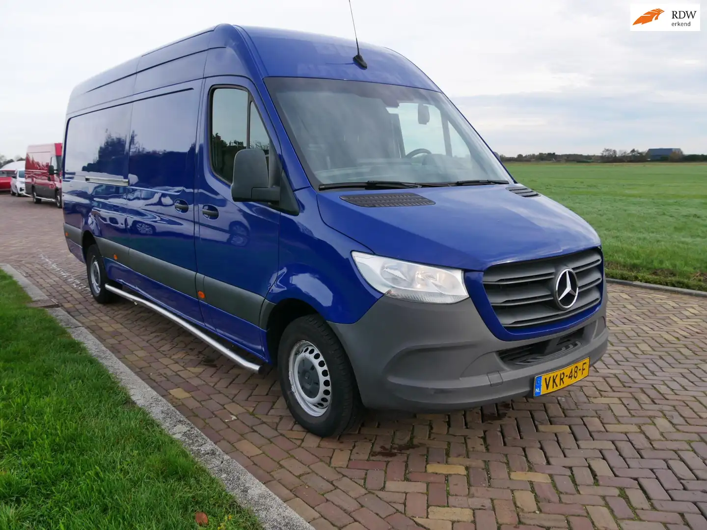 Mercedes-Benz Sprinter 315 1.9 CDI L3H2 2021 AUT AC NAVI CAMERA Bleu - 1