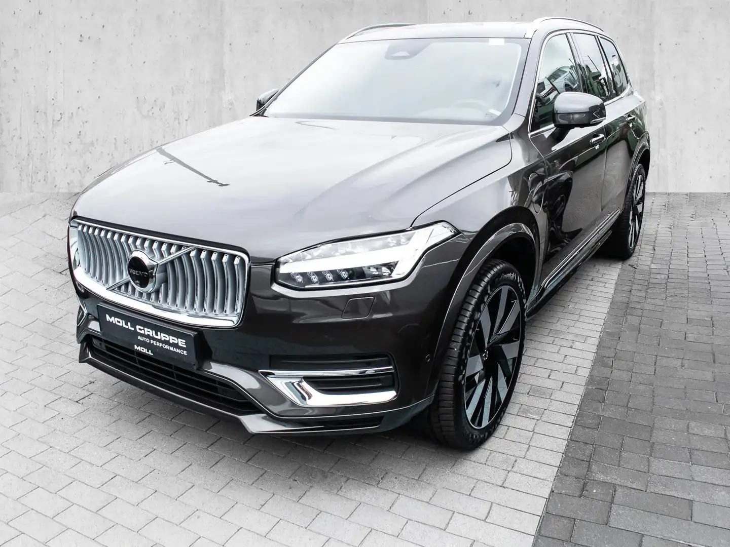 Volvo XC90 T8 AWD Plus Bright MATRIX ACC AUT DYNLICHT Grau - 2