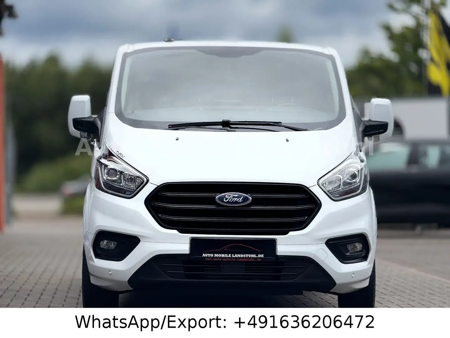 Ford Transit Custom TRANSIT*CUSTOM*PDC*LEDER*CARPLAY*AHK*KLIMATR*LED Weiß - 2