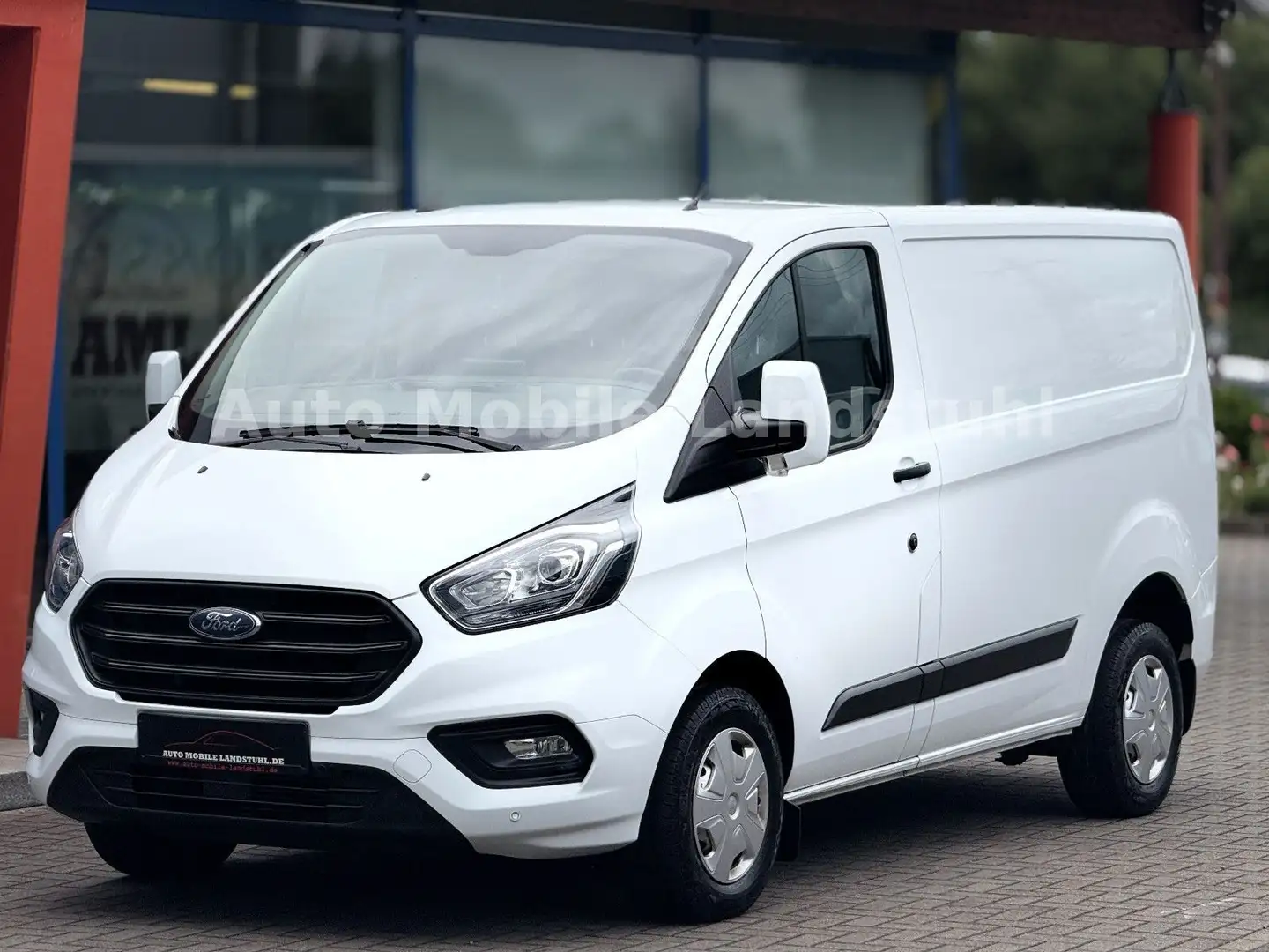 Ford Transit Custom TRANSIT*CUSTOM*PDC*LEDER*CARPLAY*AHK*KLIMATR*LED Blanc - 1