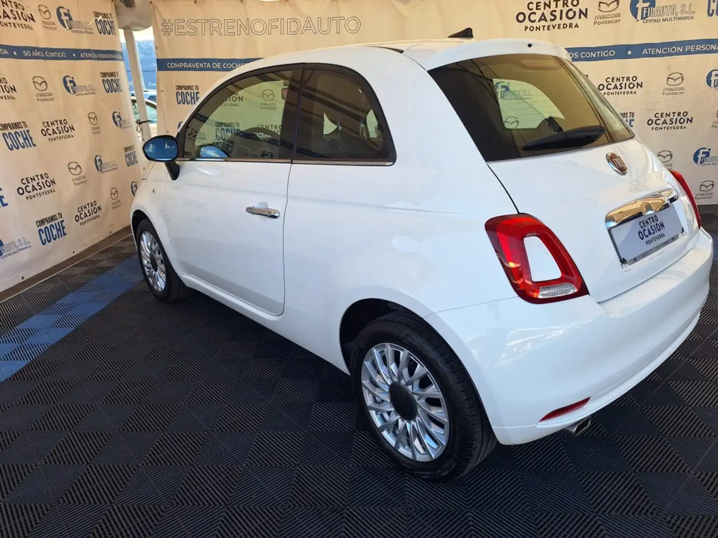 Fiat 500 1.2 Lounge Blanco - 2