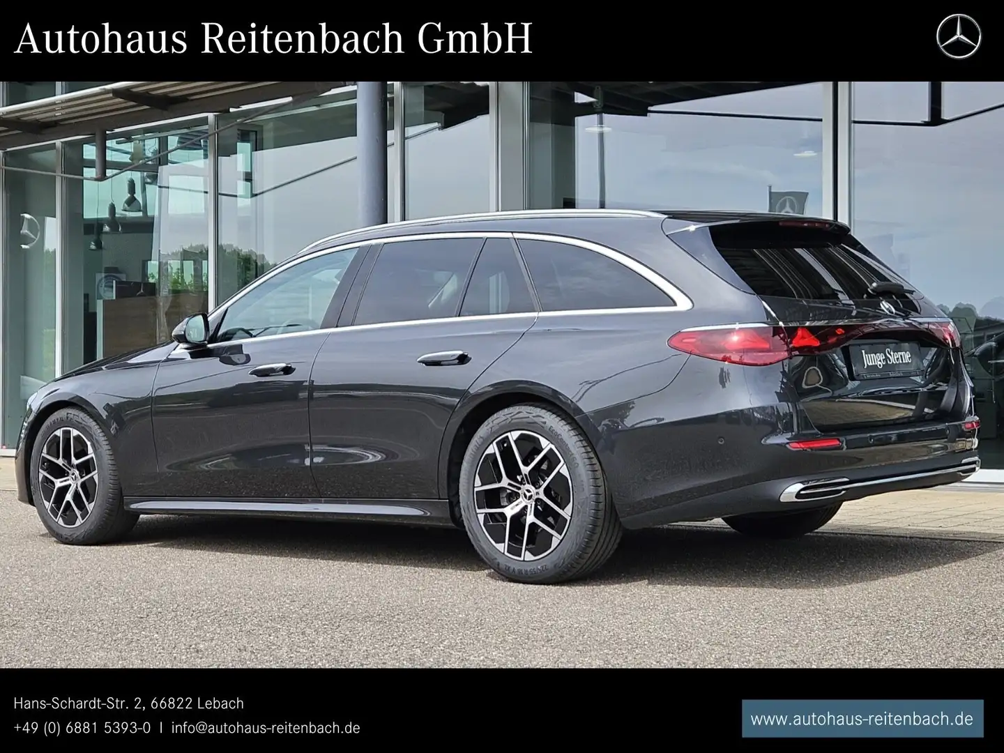 Mercedes-Benz E 220 E220d T AVANTGARDE+DISTR STANDHZ+BURMEST+HUD+AHK Grau - 2