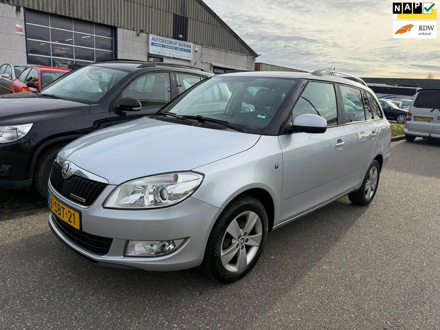 Skoda Fabia Combi 1.2 TDI Greenline Businessline NAV.+ Clima B Grijs - 1