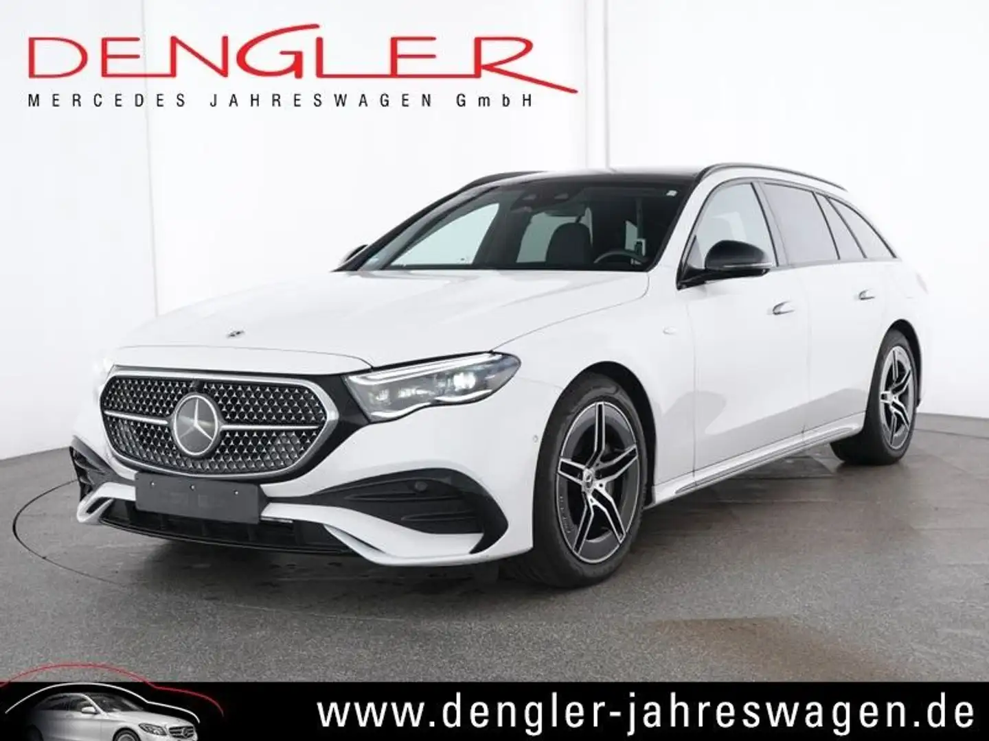 Mercedes-Benz E 300 T de 4M FAP+*PANO*HUD*AHK*360 AMG Line Blanc - 1