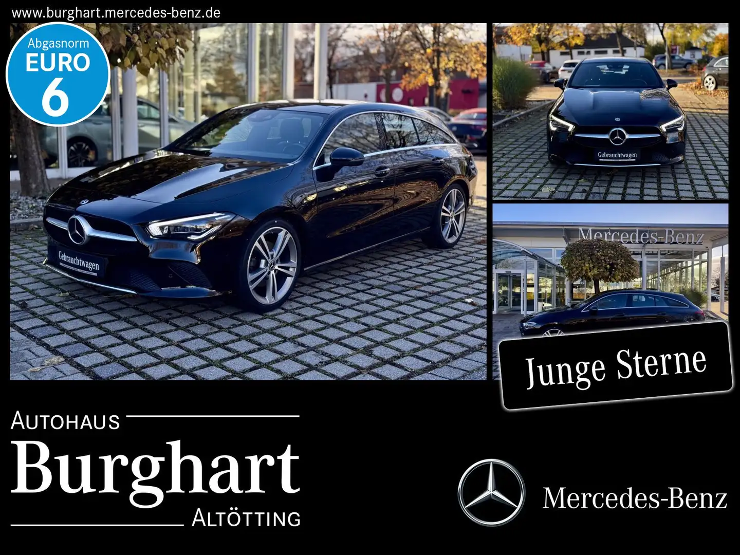 Mercedes-Benz CLA 220 CLA 220 d SB Progressive/PanoDach/Fahrassistenz Noir - 1