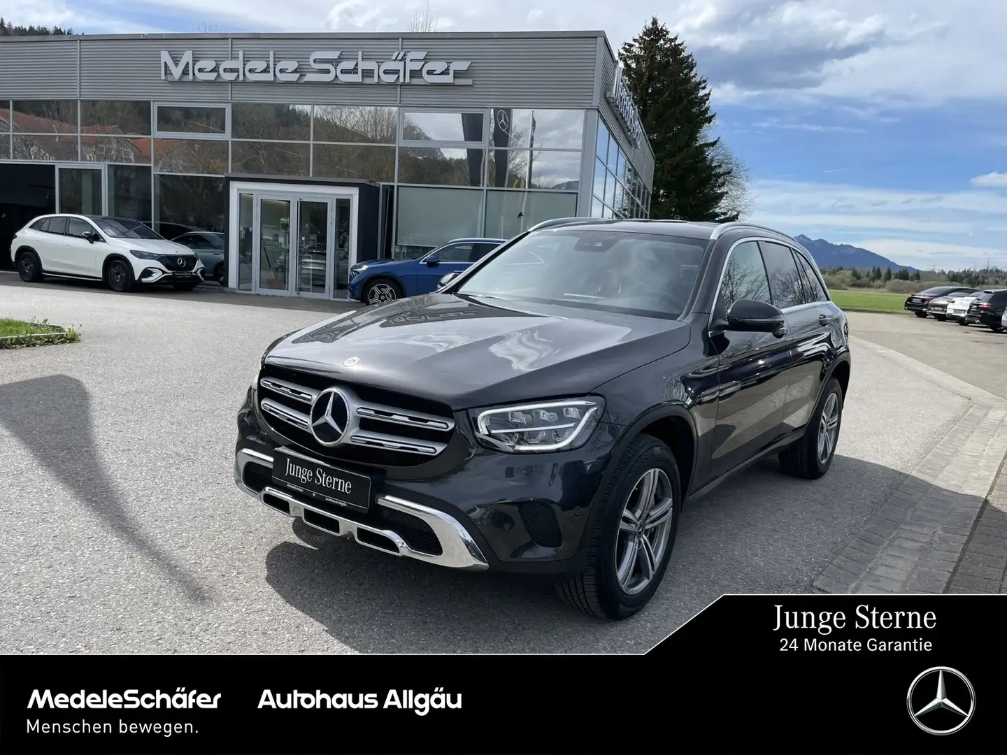 Mercedes-Benz GLC 300 GLC 300 de 4MATIC Distr Kam Led Totw ElHeck MBUX Grigio - 1