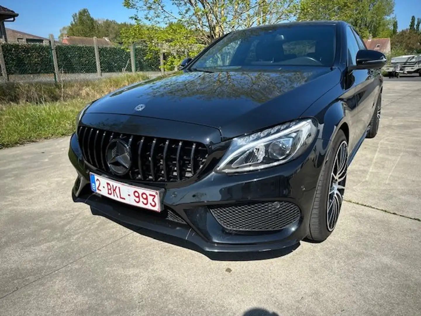 Mercedes-Benz C 160 C 160 9G-TRONIC AMG Line Fekete - 2