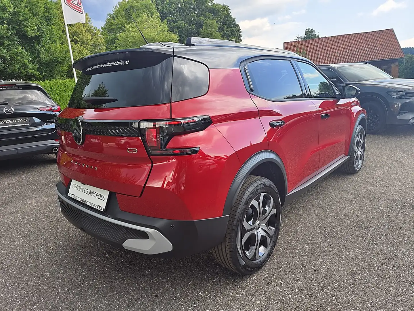 Citroen C3 Aircross C3 AIRCROSS SUV-VAN Turbo 100 S&S 6-Gang-Manuel... Rouge - 2