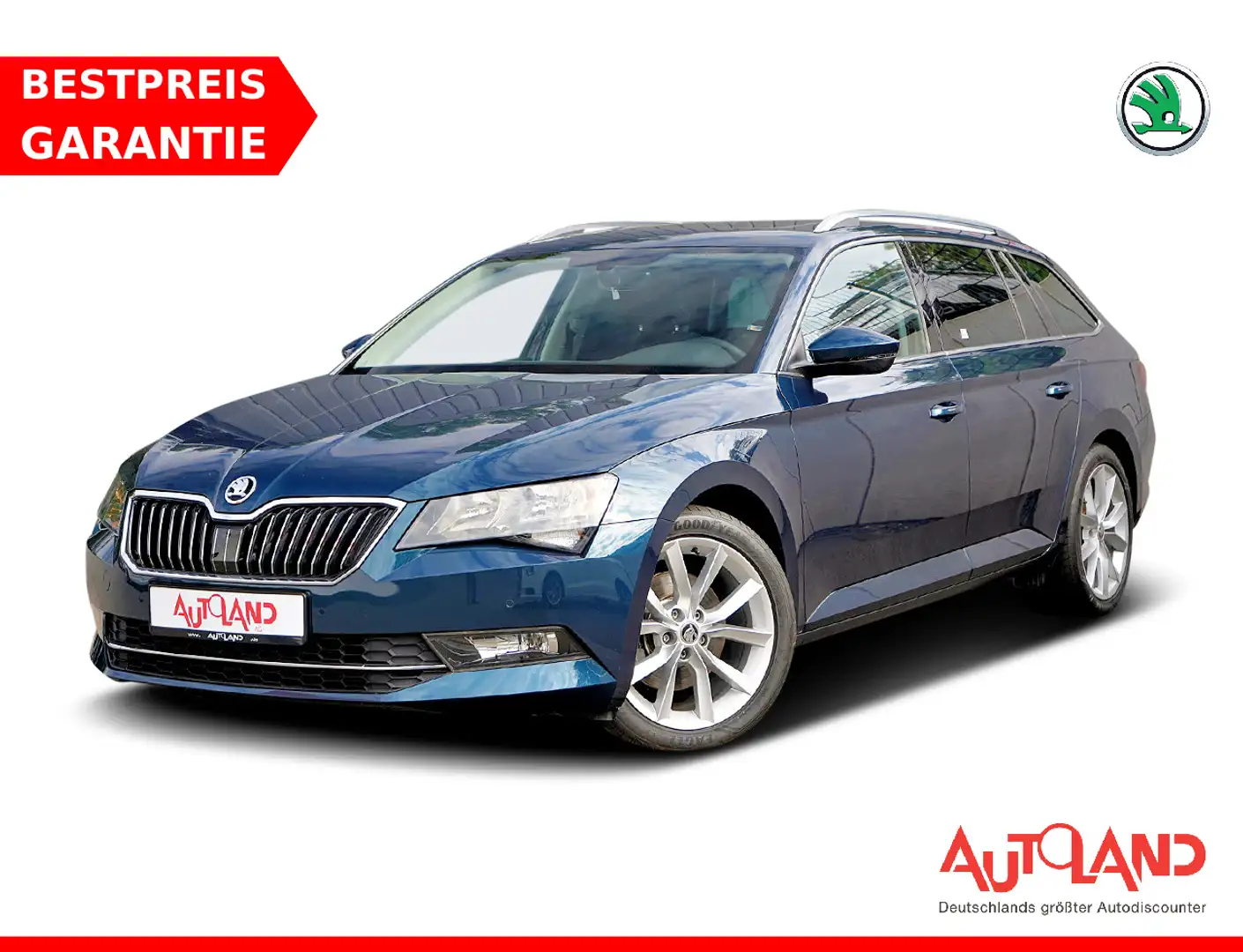 Skoda Superb Combi 1.5 TSI Ambition Sitzheizung DAB Blauw - 1