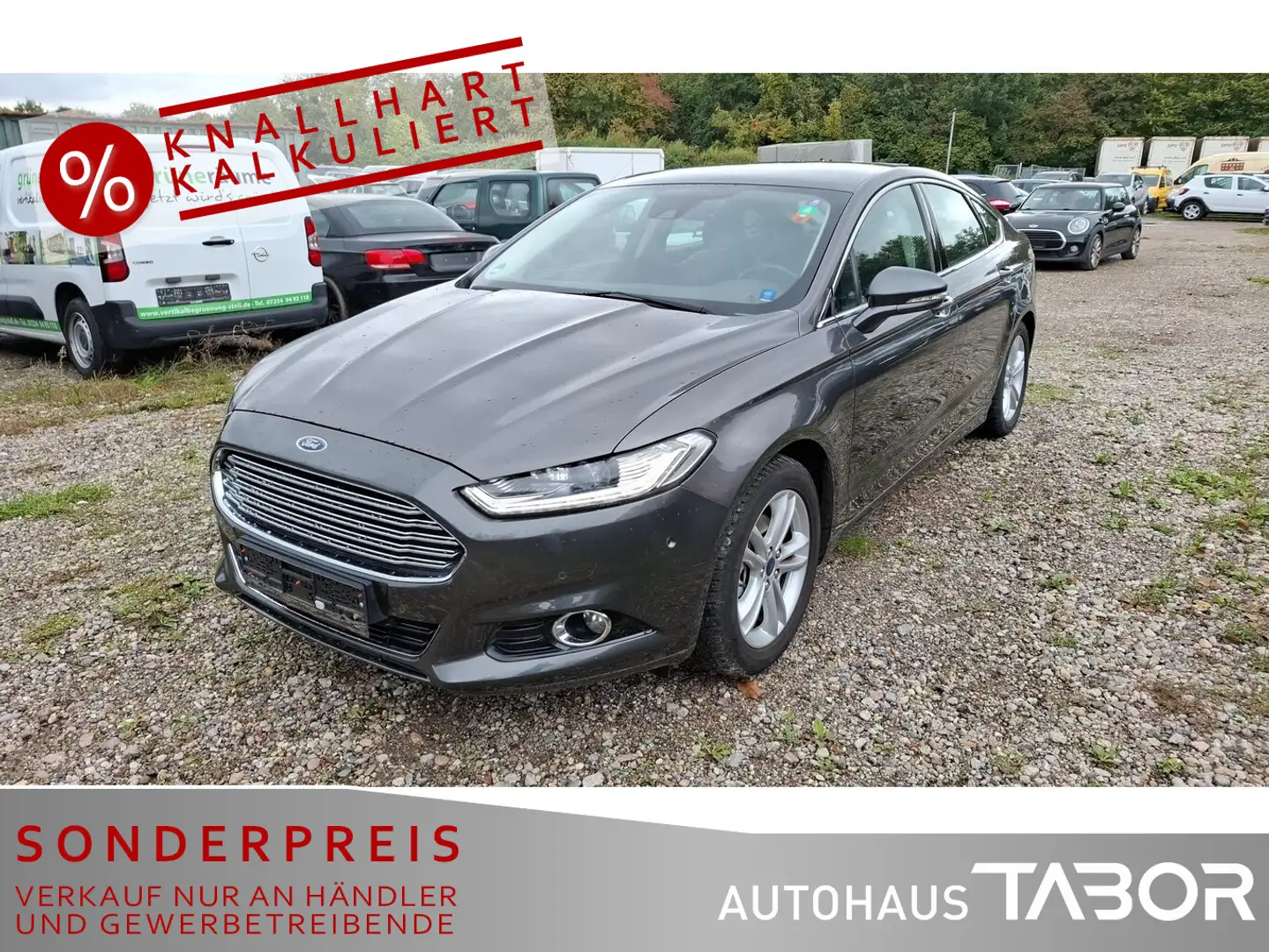 Ford Mondeo Lim 1.5 EB 160 Titanium Leder LED Navi Grau - 1