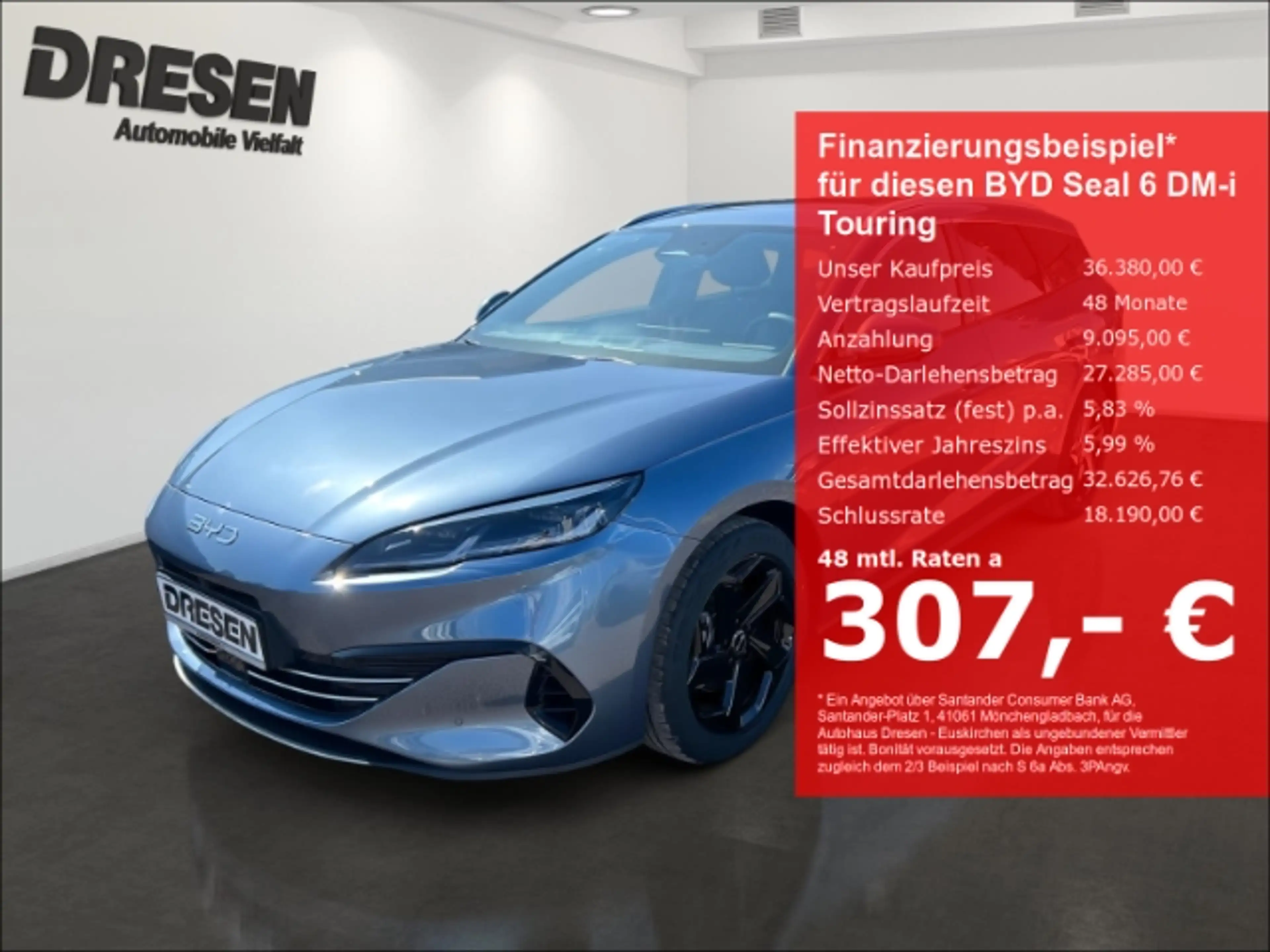 BYD Seal 6 Touring DM-i 1.5 Comfort 360 Grad/Klimaautomatik