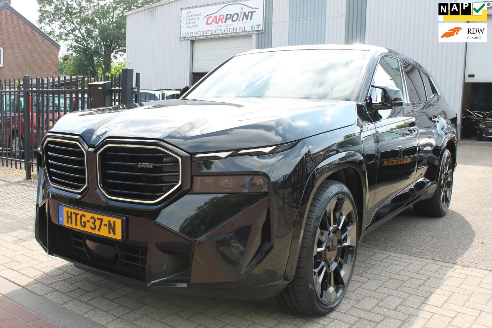 BMW XM PHEV 30 kWh 653PK B&O 23" 4.4 V8 Nieuwstaat!! Zwart - 1