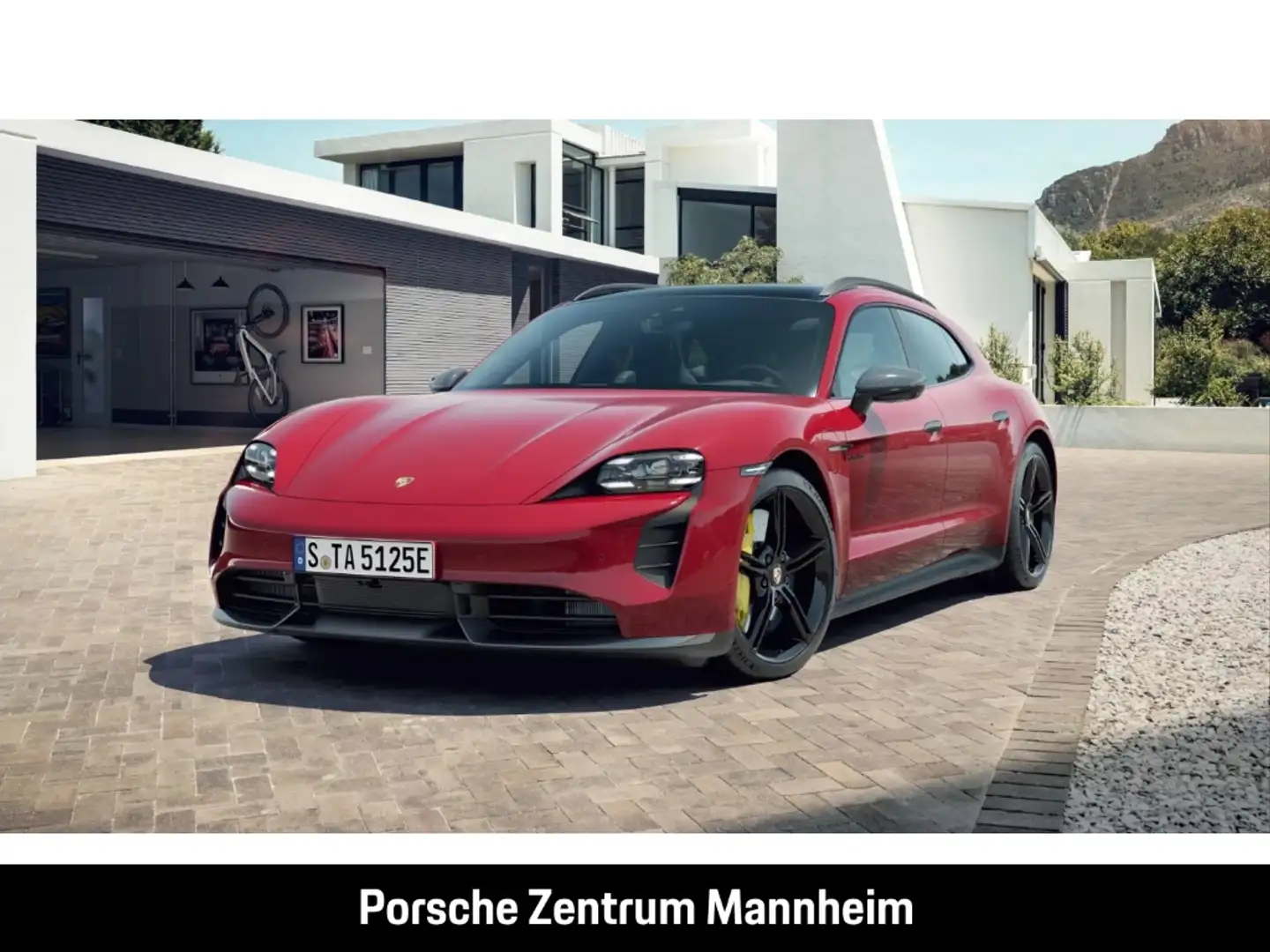 Porsche Taycan Turbo S Sport Turismo Rot - 1