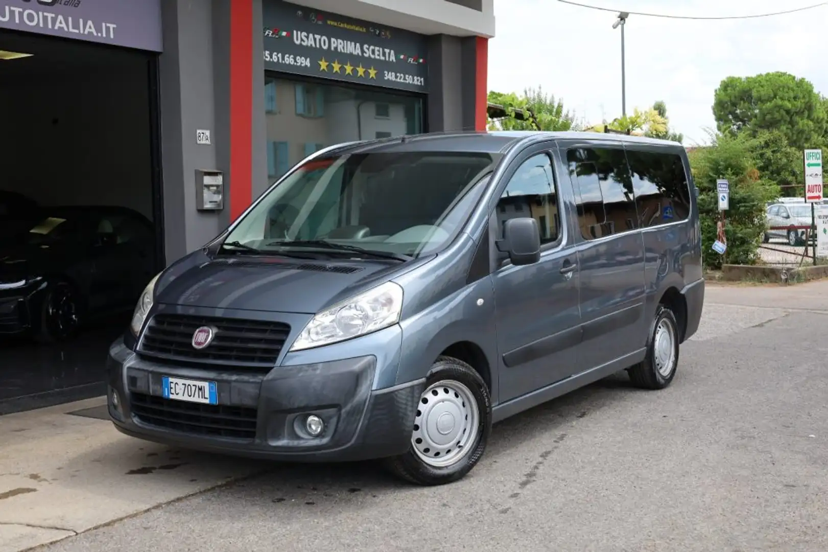 Fiat Scudo 2.0 MJT MIXTO 6 Posti PASSO LUNGO UnicoPropietario Grigio - 1