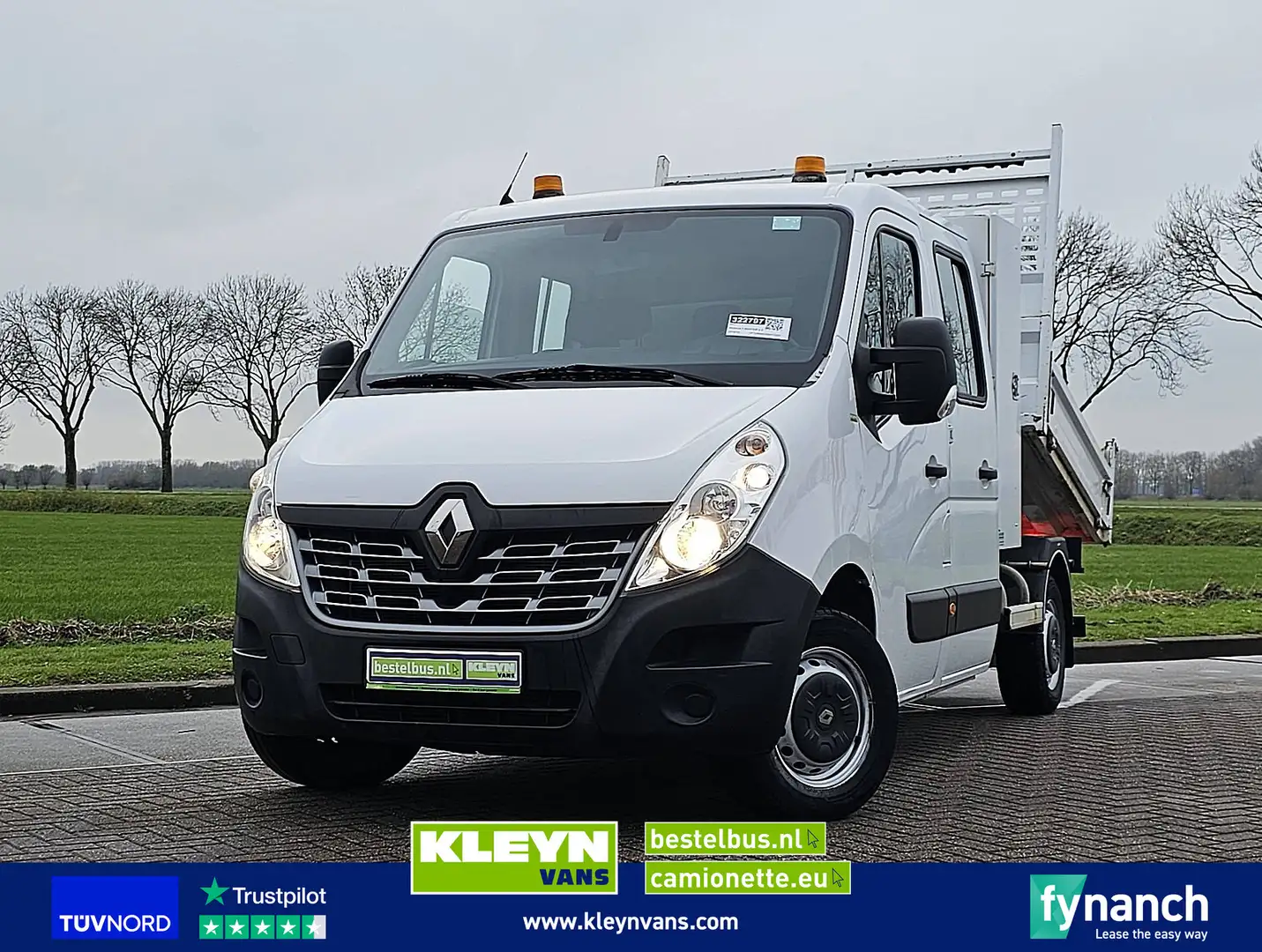 Renault Master 2.3 DCI 145 DC KIPPER Wit - 1