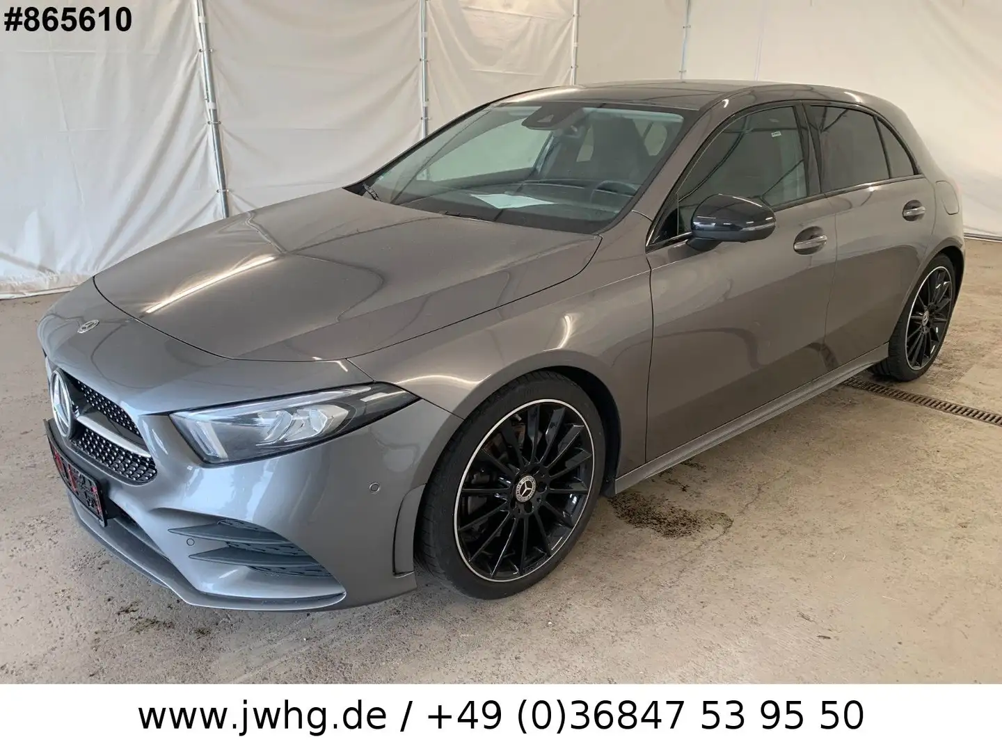 Mercedes-Benz A 250 2x AMG Line LED 19" Nav+ Widescreen 360Kam Grau - 1