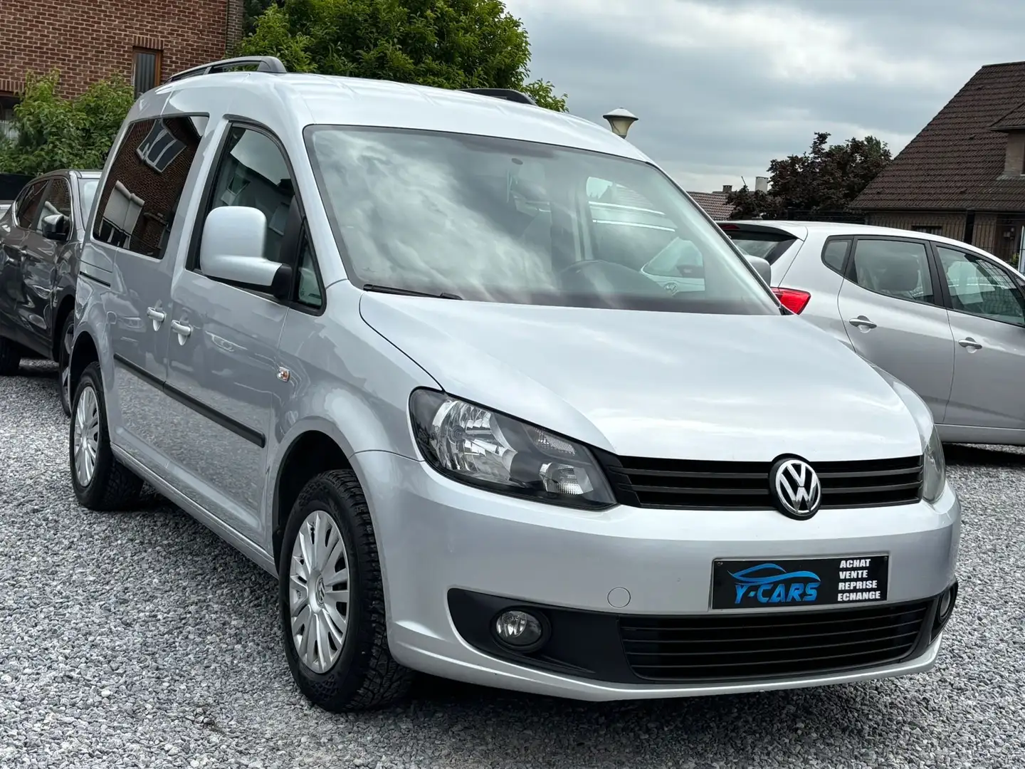 Volkswagen Caddy 1.6 CR TDI //FAMILIAL// Gris - 1