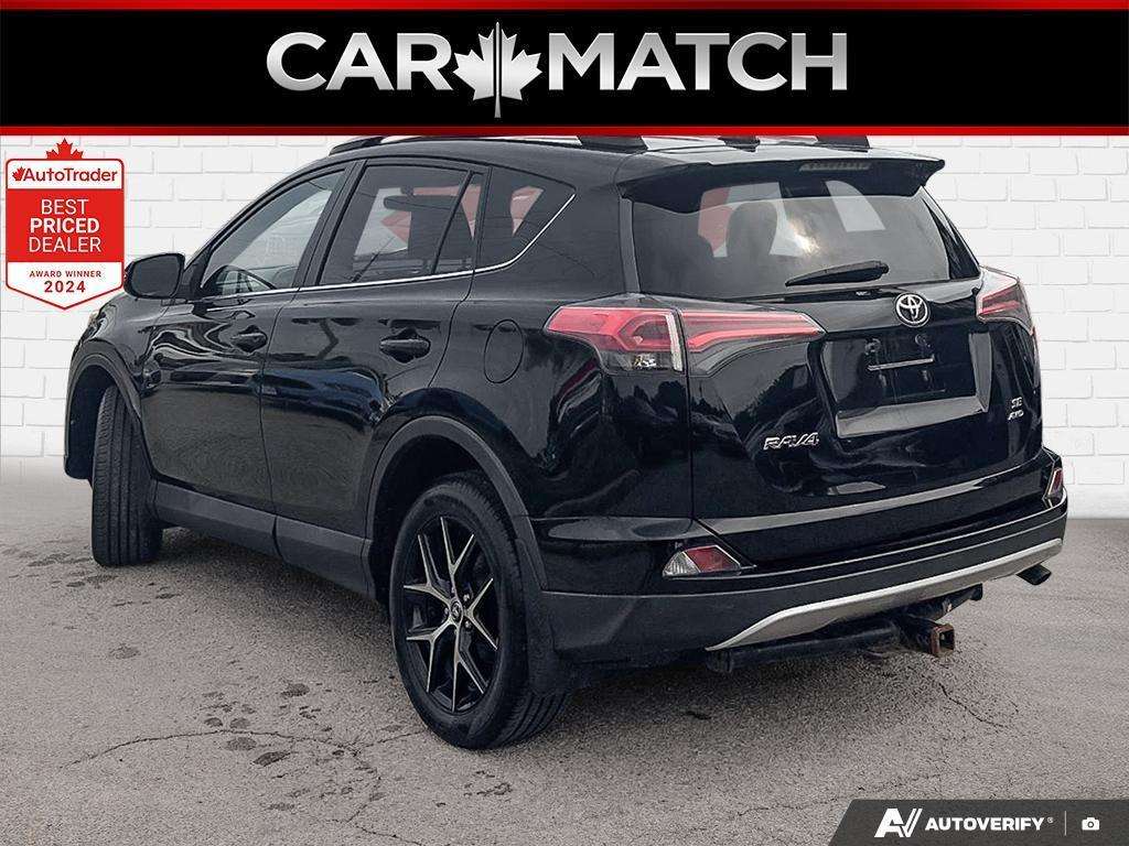 2016 Toyota RAV4 SE / LEATHER / HTD SEATS / ROOF / AWD / BLINDSPOT — снимка 1