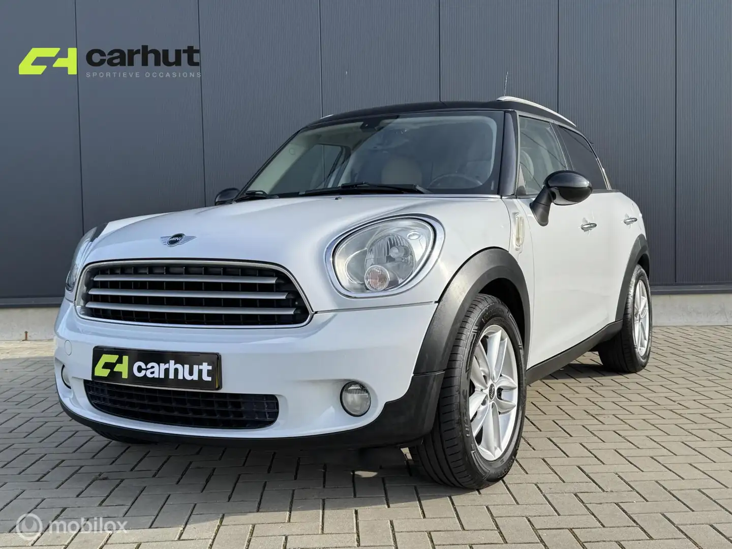 MINI Cooper Countryman 1.6 Chili, Leer, Carplay, Blanc - 1