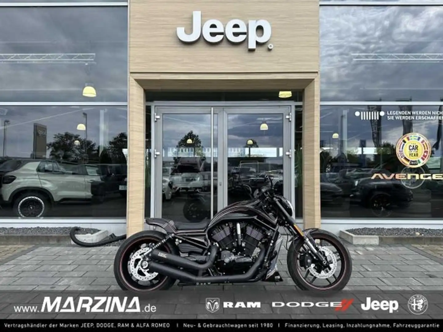 Harley-Davidson V-Rod V ROD Night Rod Spezial Umbau Breit Tief TOP Černá - 1