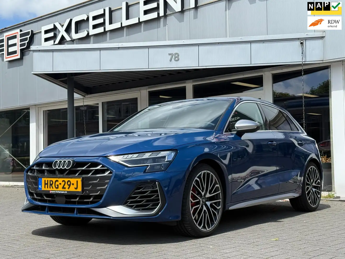 Audi A3 Sportback 2.0 TSFI S3 quattro Bleu - 1