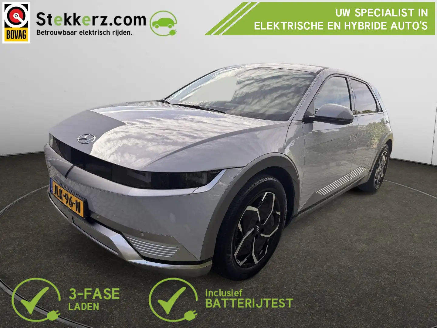 Hyundai IONIQ 5 Connect 73kWh AVILOO Accutest, SOH 98%, rest. fabr Grijs - 1