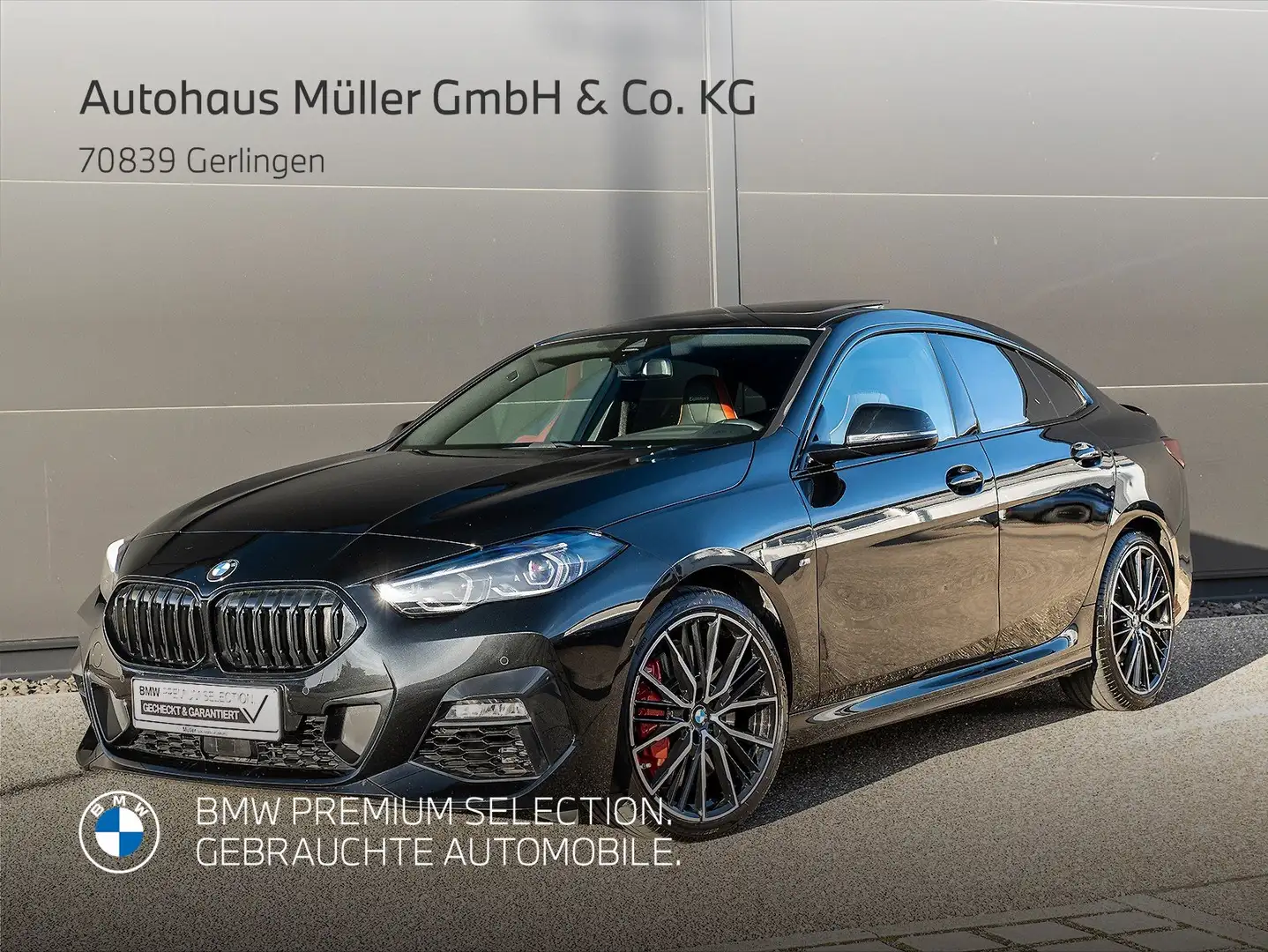 BMW 220 i Gran Coupé M Sportpaket ACC GSD HUD DAB 1VB Schwarz - 1