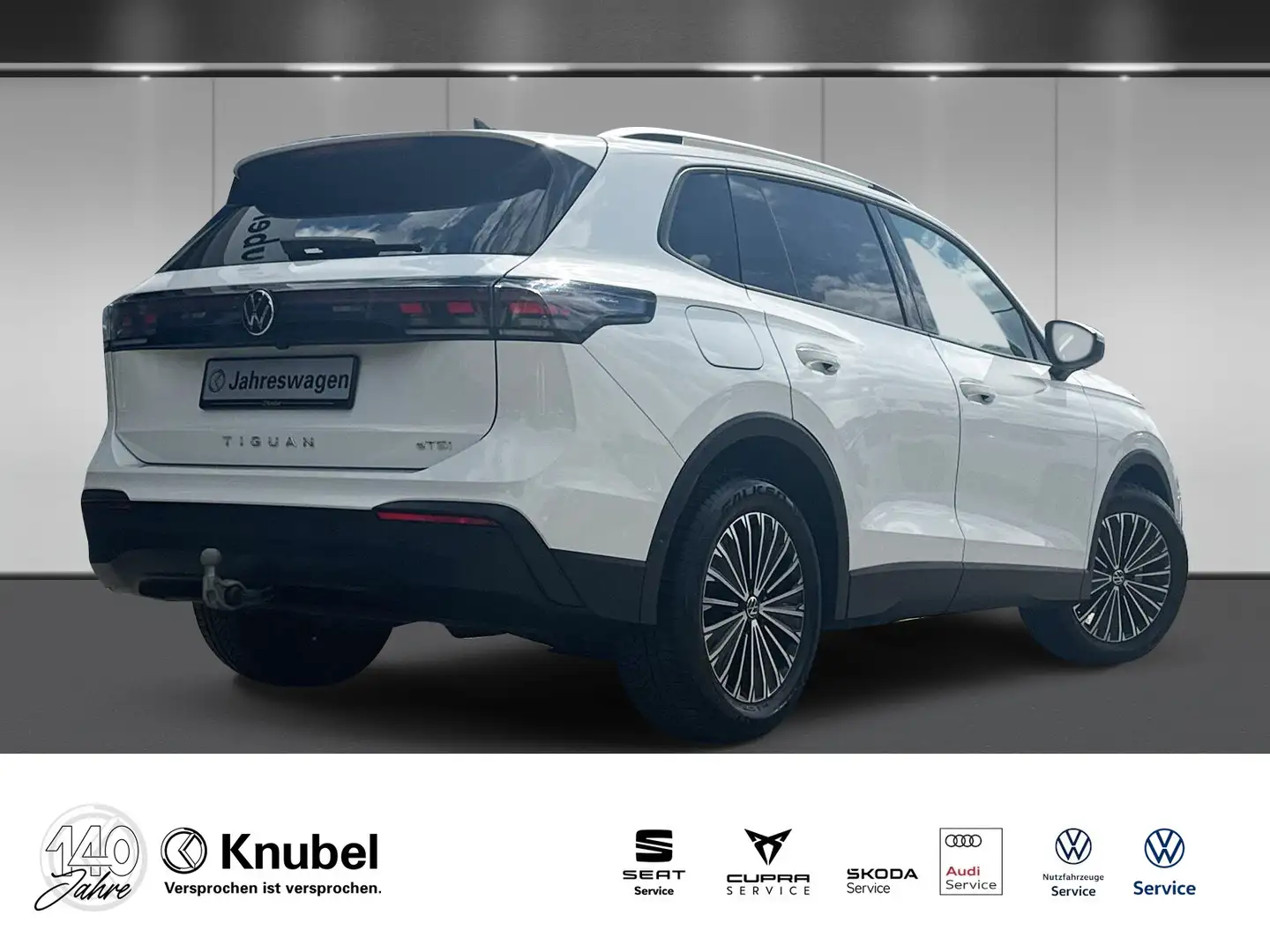 Volkswagen Tiguan Life 1.5 eTSI DSG NAVI/AHK/LED+ Weiß - 2