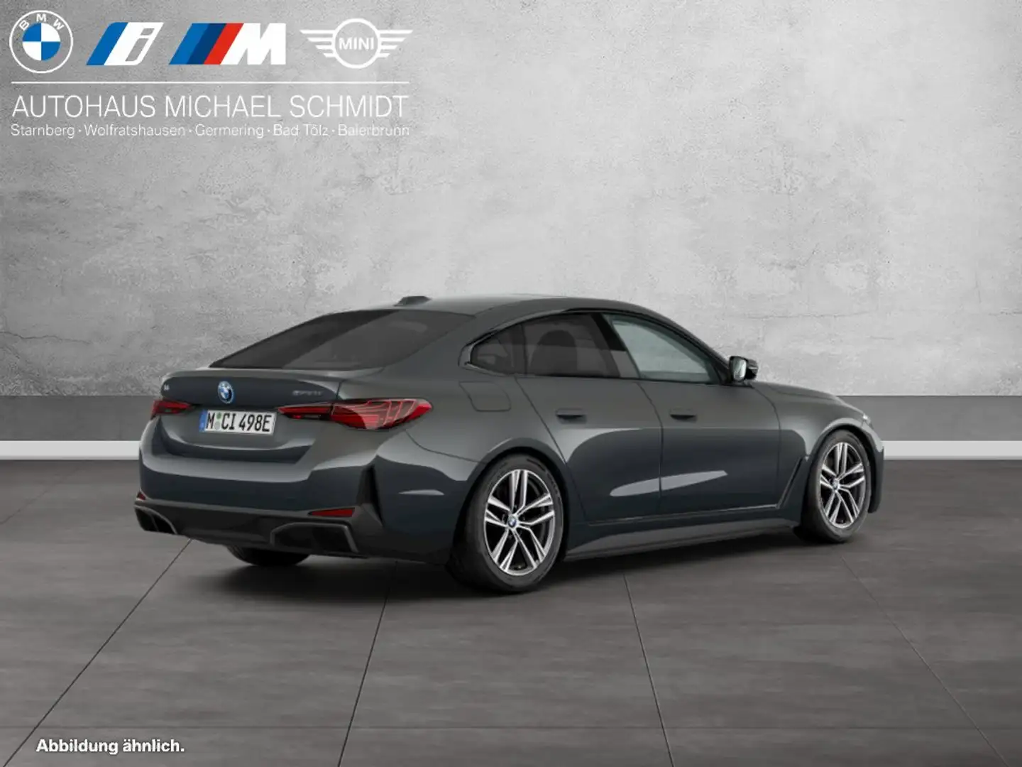 BMW i4 eDrive35 Gran Coupé HiFi DAB LED GSD RFK Shz Grau - 2