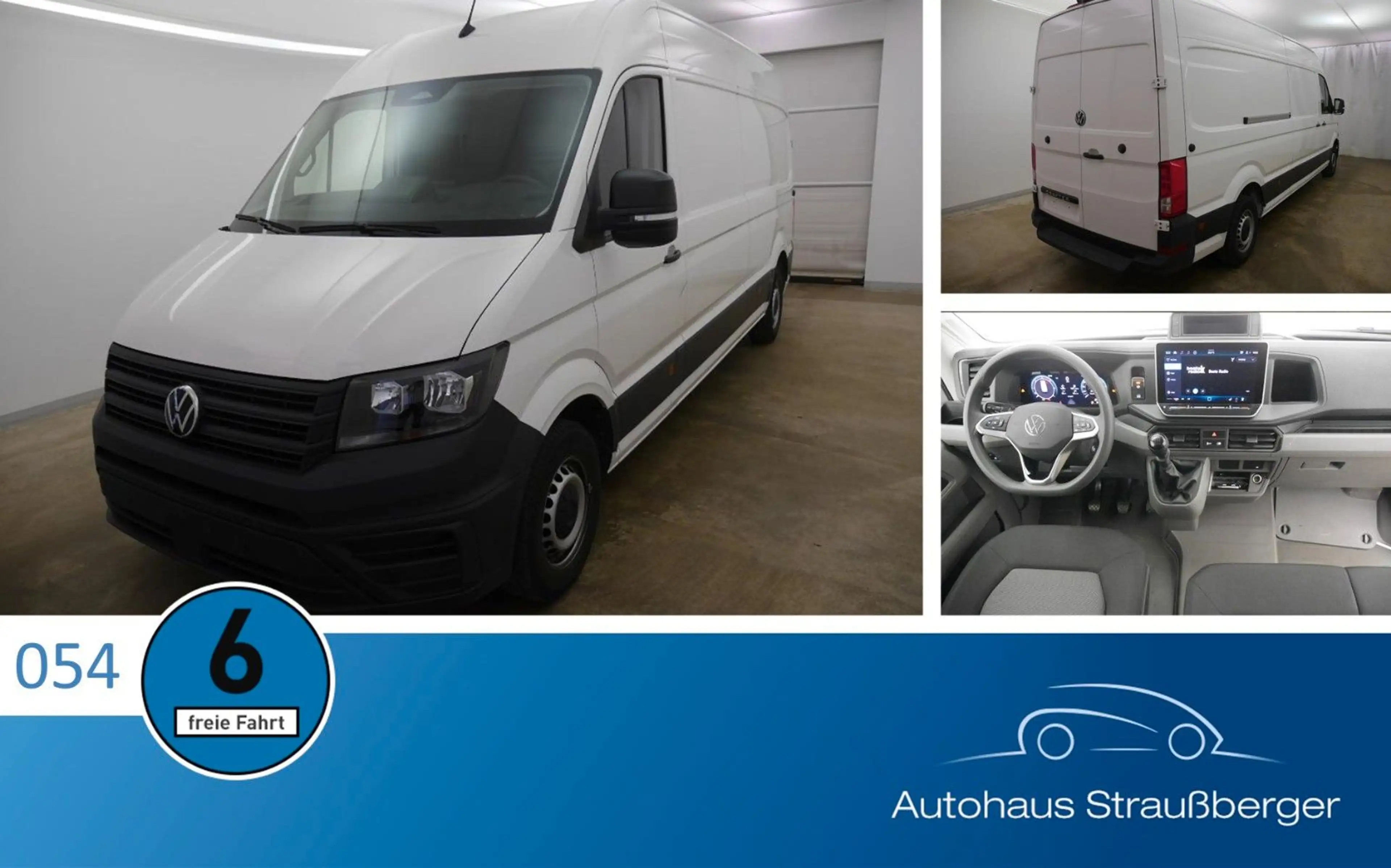 Volkswagen Crafter Kasten 35 LR Hochdach FWD Klima RFK DAB+