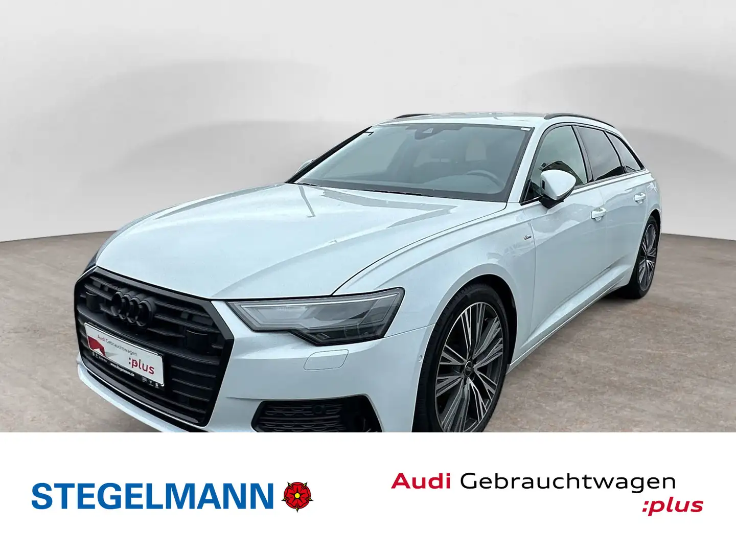 Audi A6 40 TDI S-tronic Sport S-Line *AHK*Navi* Weiß - 1