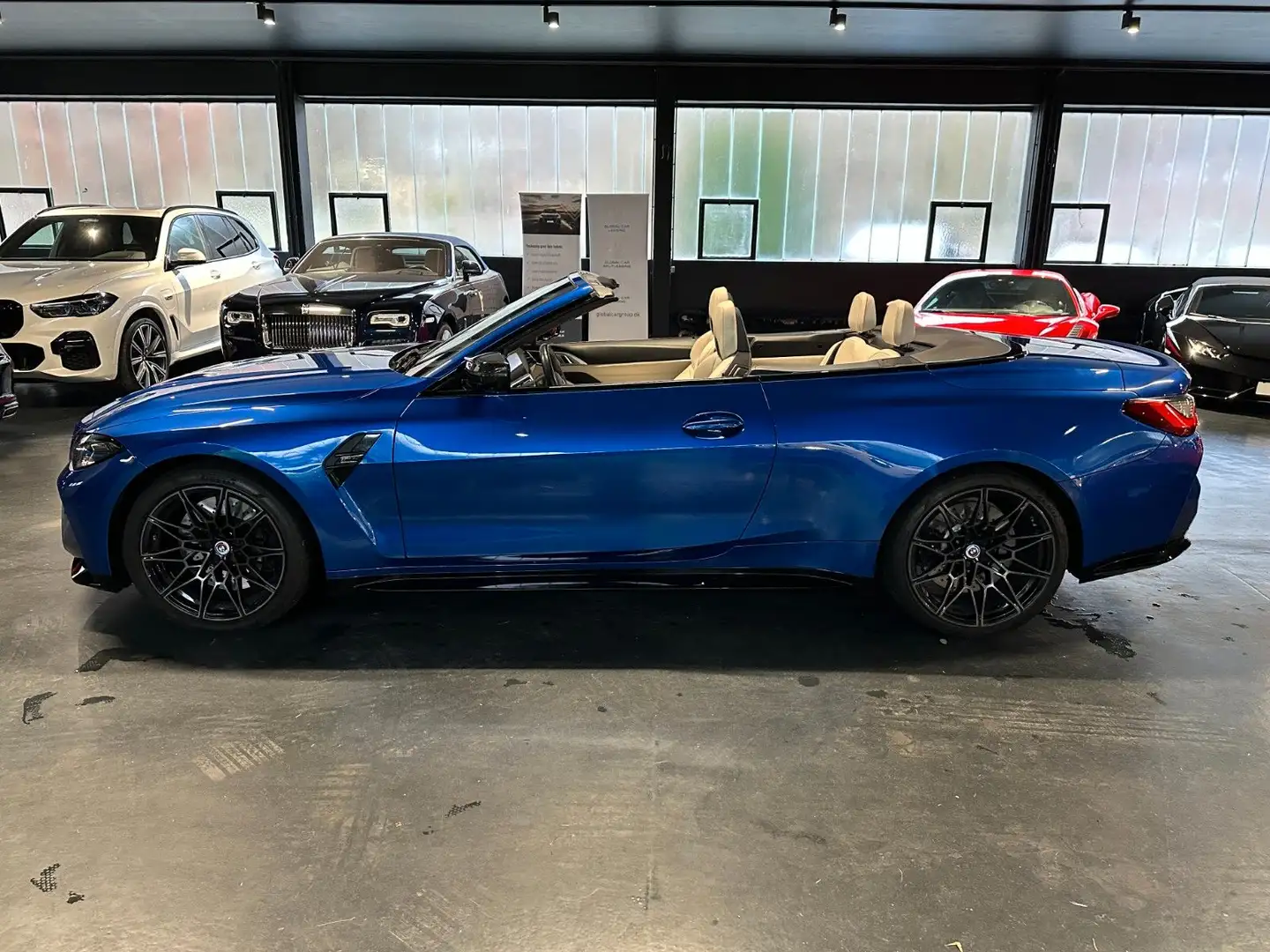 BMW M4 Cabrio xDrive Competition*Carbon*360°*H&K Blau - 2