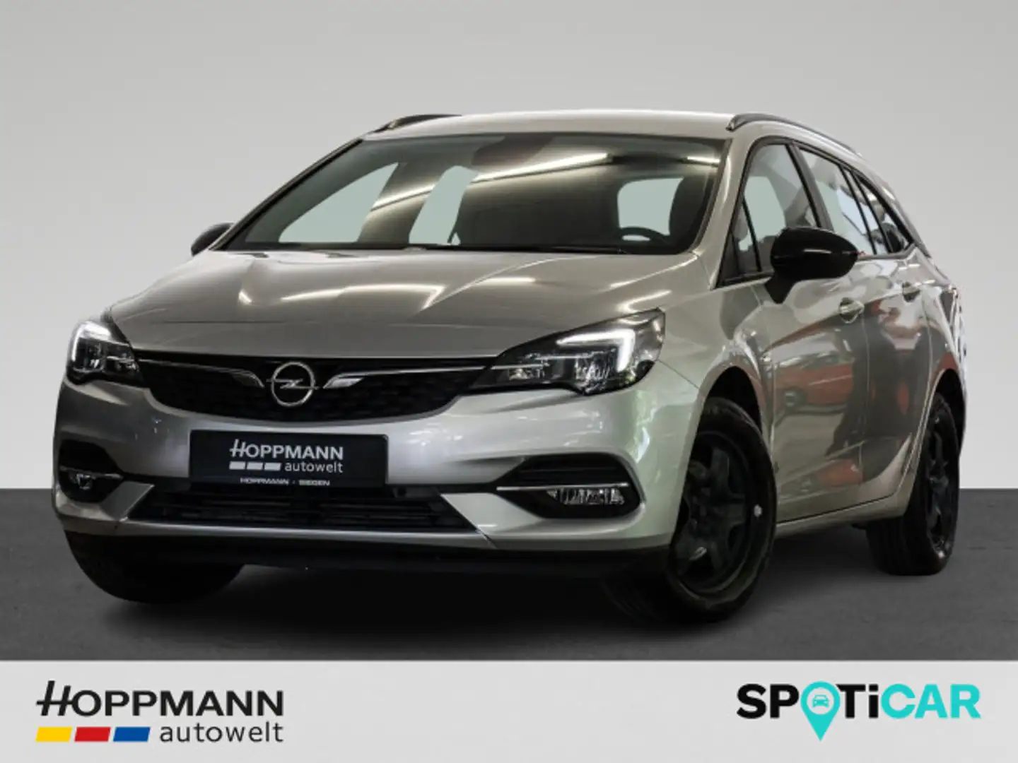 Opel Astra Sports Tourer Bus. Edition, LHZ, SHZ, LED Argent - 1
