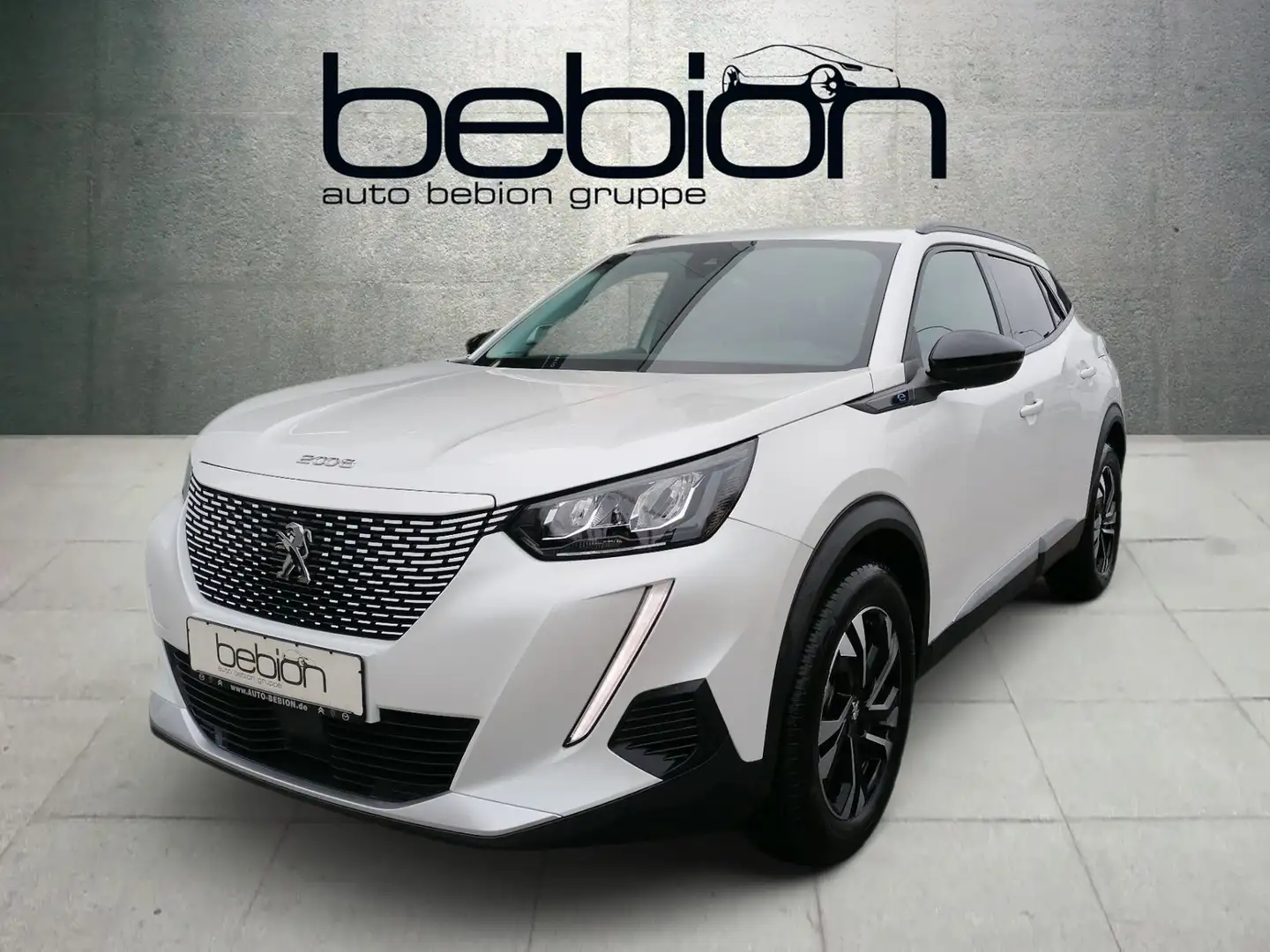 Peugeot 2008 e- Elektromotor 136 (e-) e- Allure KeyLess Blanc - 1